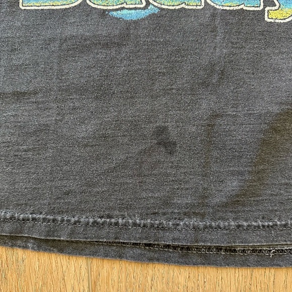 Sir MixaLot Mac Daddy Rhinestone Band Tee MEDIUM Dark Gray - Picture 6 of 6